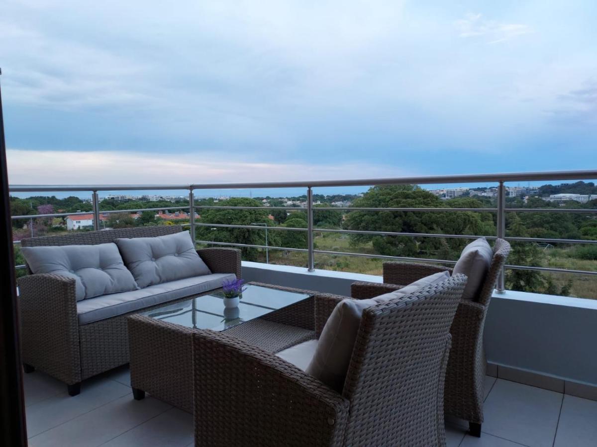 Luxury Rhodian Panorama Apartment Иксия Екстериор снимка