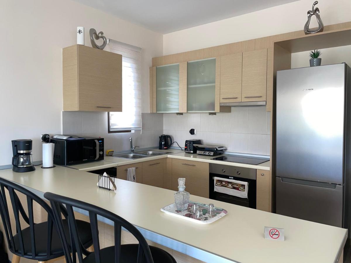 Luxury Rhodian Panorama Apartment Иксия Екстериор снимка