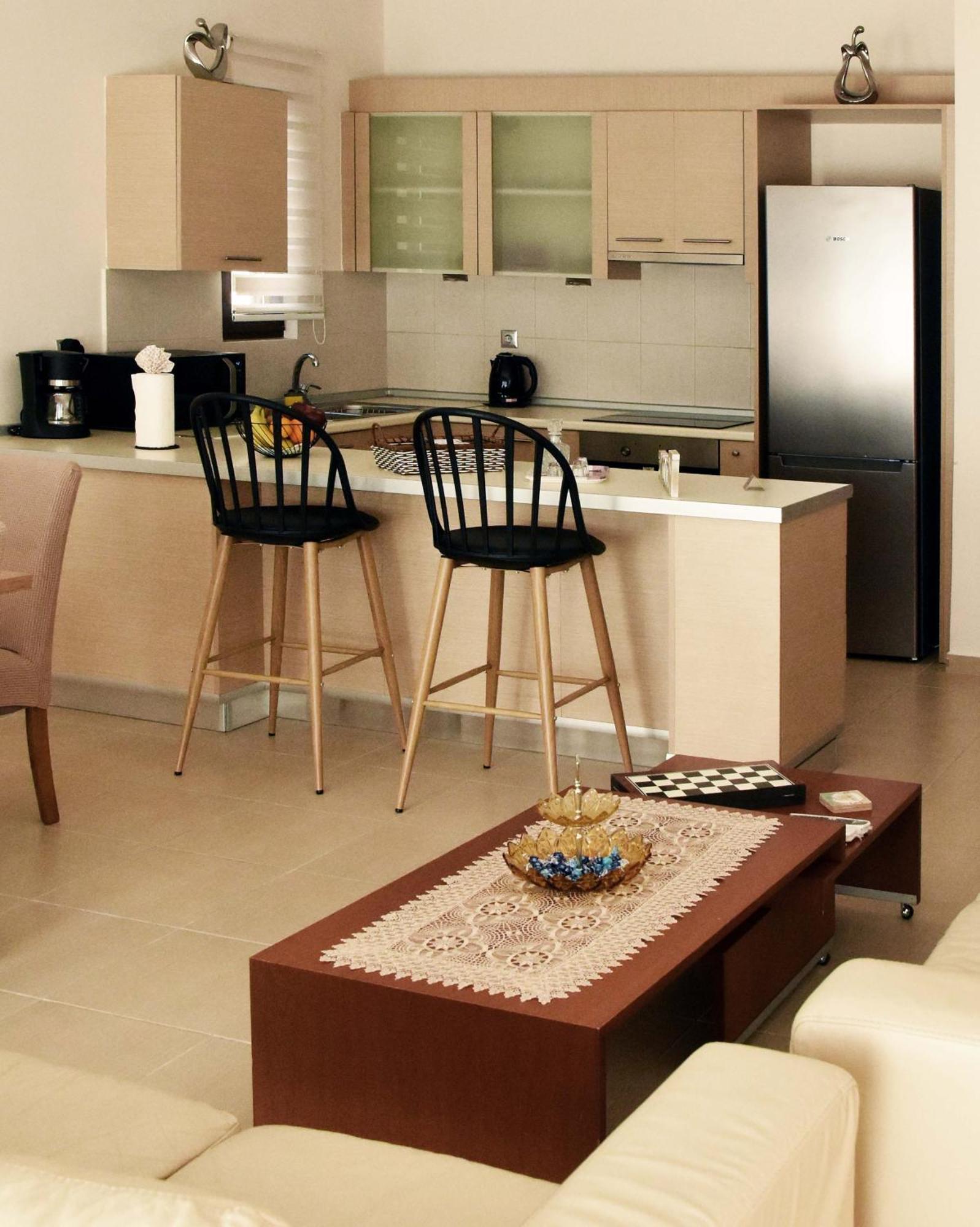Luxury Rhodian Panorama Apartment Иксия Екстериор снимка